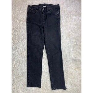 &Denim By H&M Denim  Size 28 Womens Jeans Black Stretch Slim Ankle High Waist